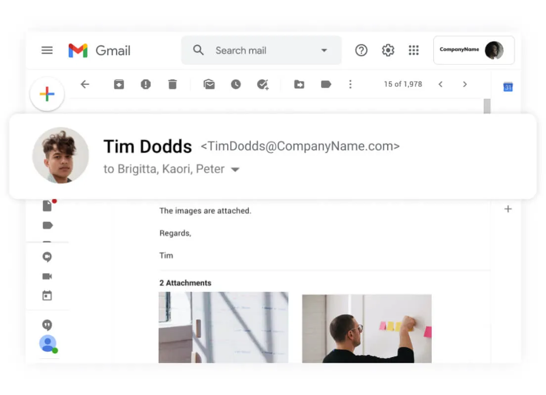 Získajte Gmail pre firmy