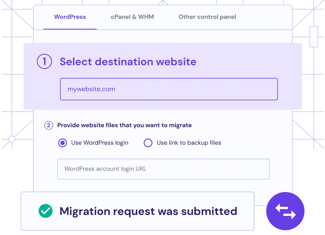 Bezplatná migrácia WordPress webových stránok